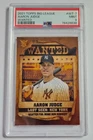 2021 Topps Big League Aaron Judge Wanted #WT-7 Insert Card Graded PSA 9 Mint