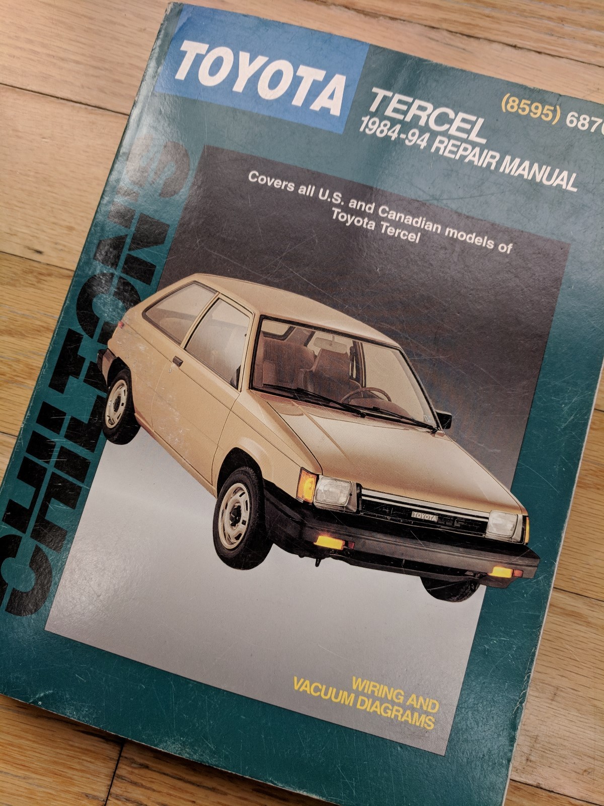 Total Car Care Repair Manuals: Toyota Tercel, 1984-94 by Chilton Automotive  Editorial Staff (1998, Paperback) | eBay