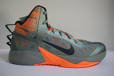 Nike Zoom Hyperfuse 2013 Rare Men's sz 13 Basketball Mica Green Atomic  Orange | eBay