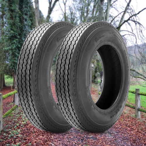 Set 2 5.30-12 Trailer Tires 6Ply 5.30x12 530-12 Load Range C High Quality Tyres