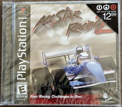 All Star Racing 2 NEW factory sealed black label PlayStation PSX PS1