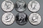 2001 2002 2003  P & D Kennedy Half Dollar Uncirculated Mint Roll Set 2001-2003