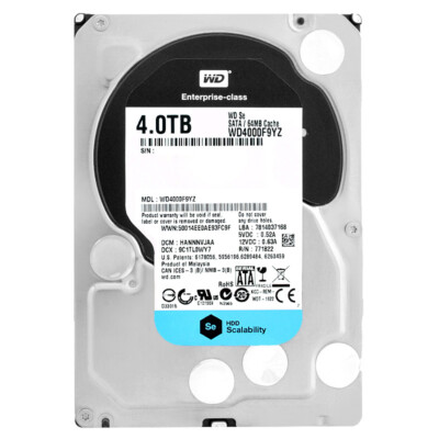 Western Digital WD4000F9YZ 4 TB 7200 RPM 64MB Sata III 3.5''