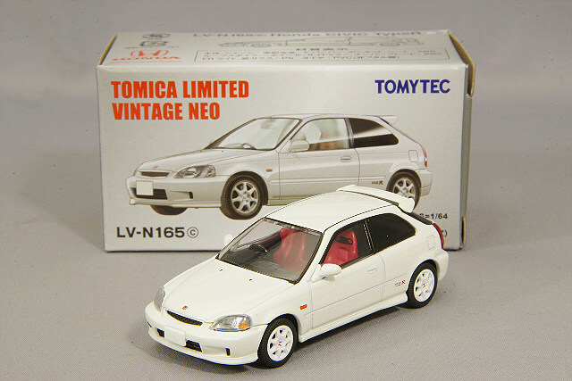 Tomica Vintage Neo 1/64 LV-N165c Honda Civic Type R 1999