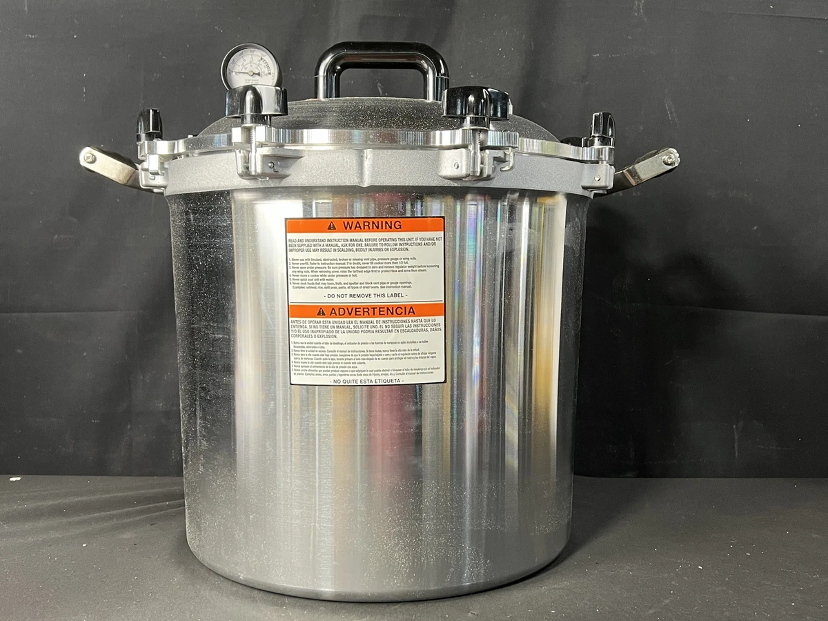 All American Pressure Cooker Canner for Home Stovetop Canning, USA Made for  Gas or Electric Stoves, 10.5 quarts