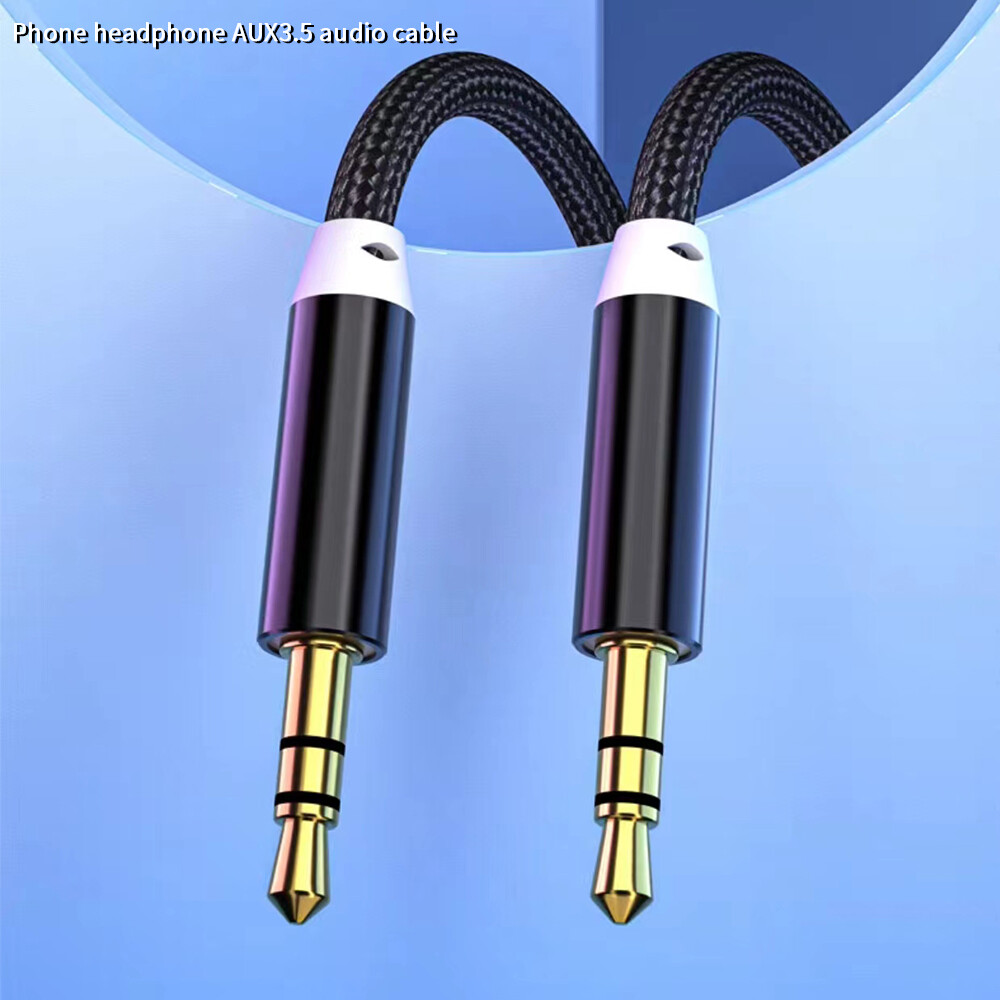 3.5mm Jack to Jack Headphone Aux Cable Audio Lead Stereo PC Car Male 1M ...