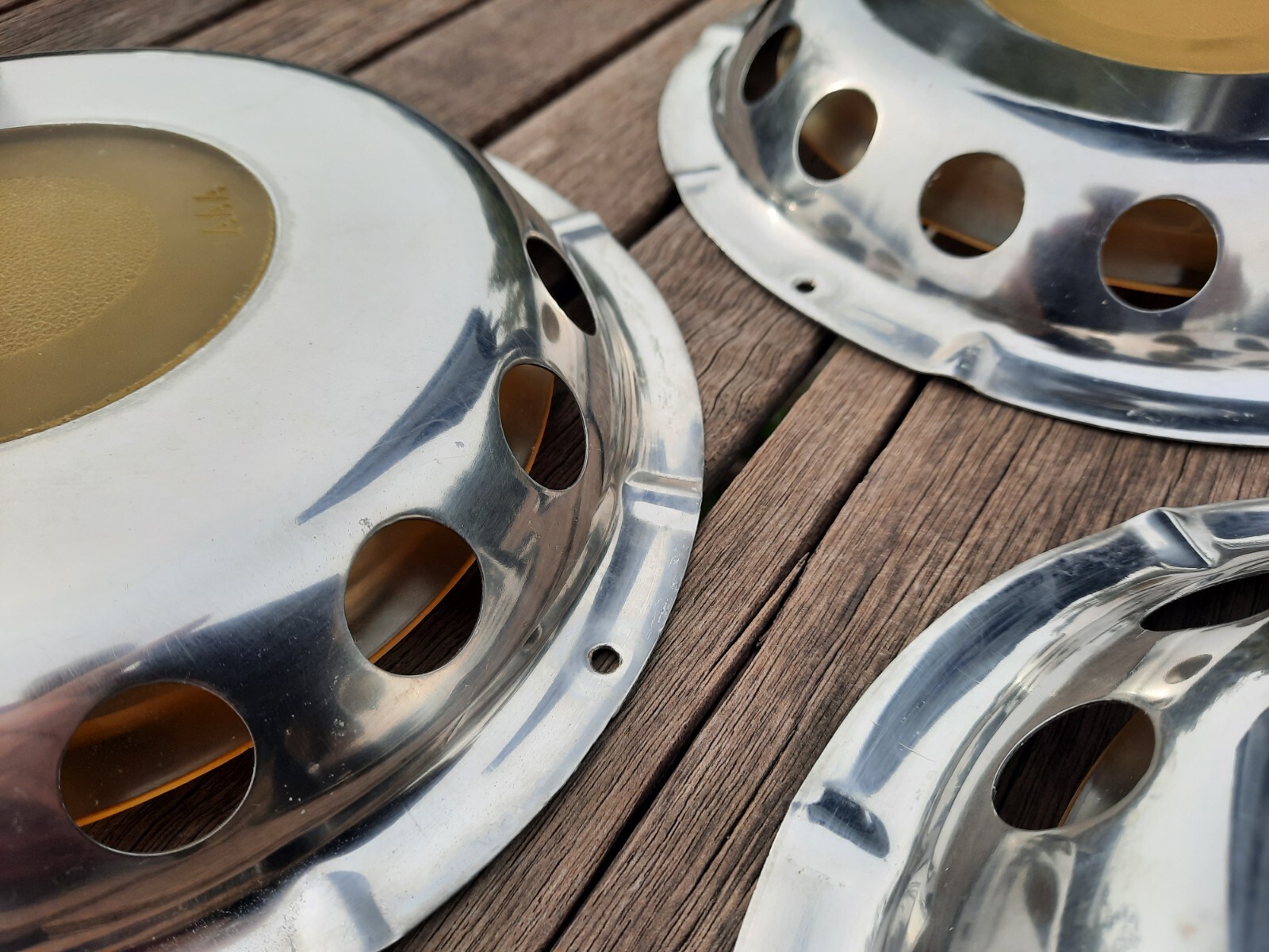 3x Stainless Steel Boat Deck Ventilators 22.8cm /9", Complete, AAA UFO