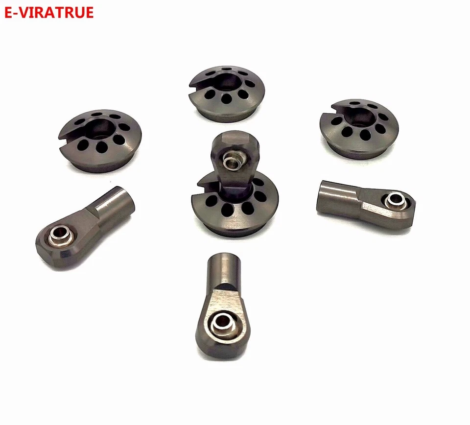 E-VIRATRUE 7075Alu Shock End&Spring Cup For Losi Super BAJA REY 2.0 1/6 - Image 3 of 4