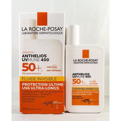 La Roche-Posay Anthelios UVMune 400 Invisible Fluid Sunscreen 50 ml