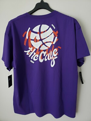 Nike Dri-FIT NY vs. NY West 4th Size 2XL Basketball T-Shirt Purple