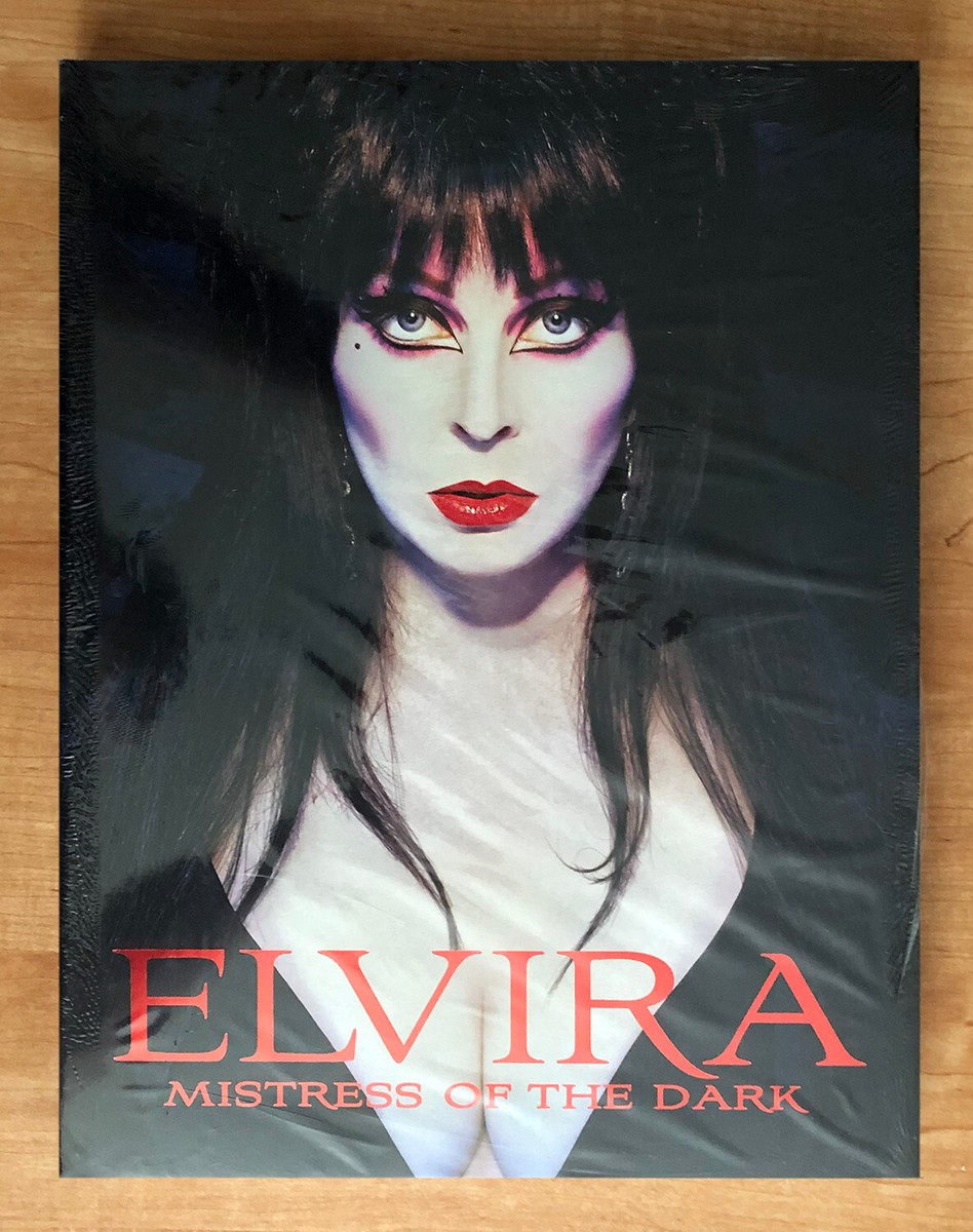 SEALED Elvira Mistress of the Dark Photo Biography (2017 Hardcover