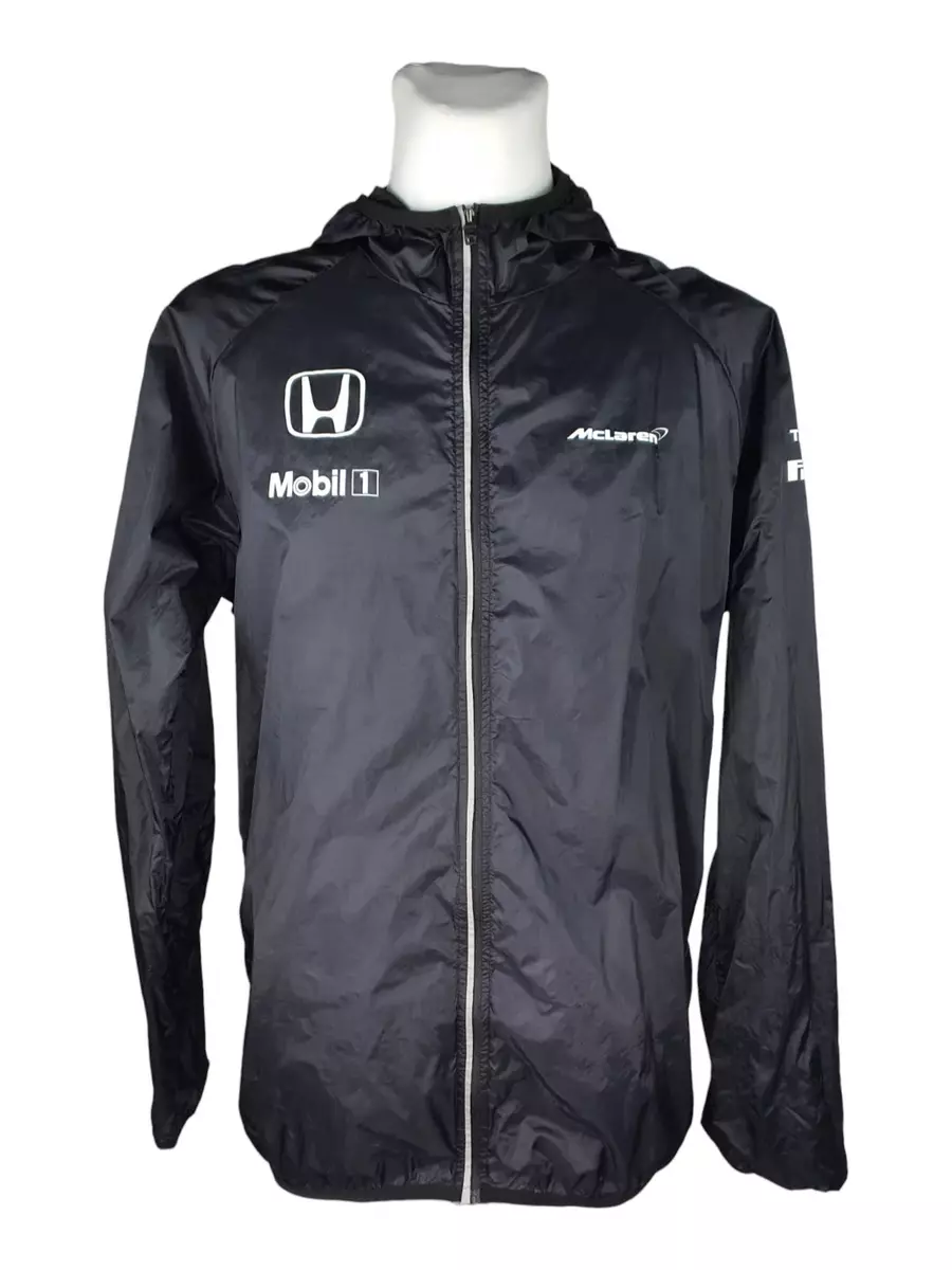 Mclaren Honda Black Thin Rain Jacket Size XXL Men s F1 Formula One