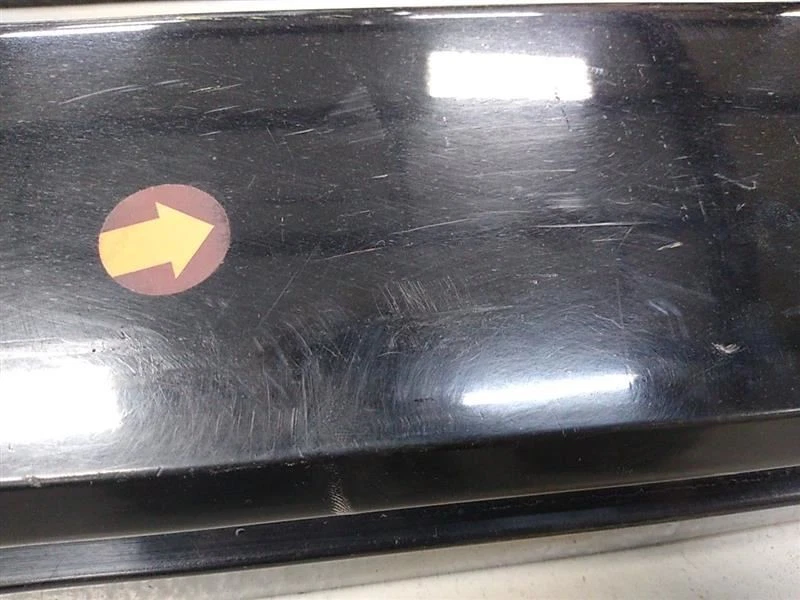 BMW 528i E60 2008 2009 2010 conjunto de pares de molduras de faldón de panel basculante (668 negro) Foto 3 de 4