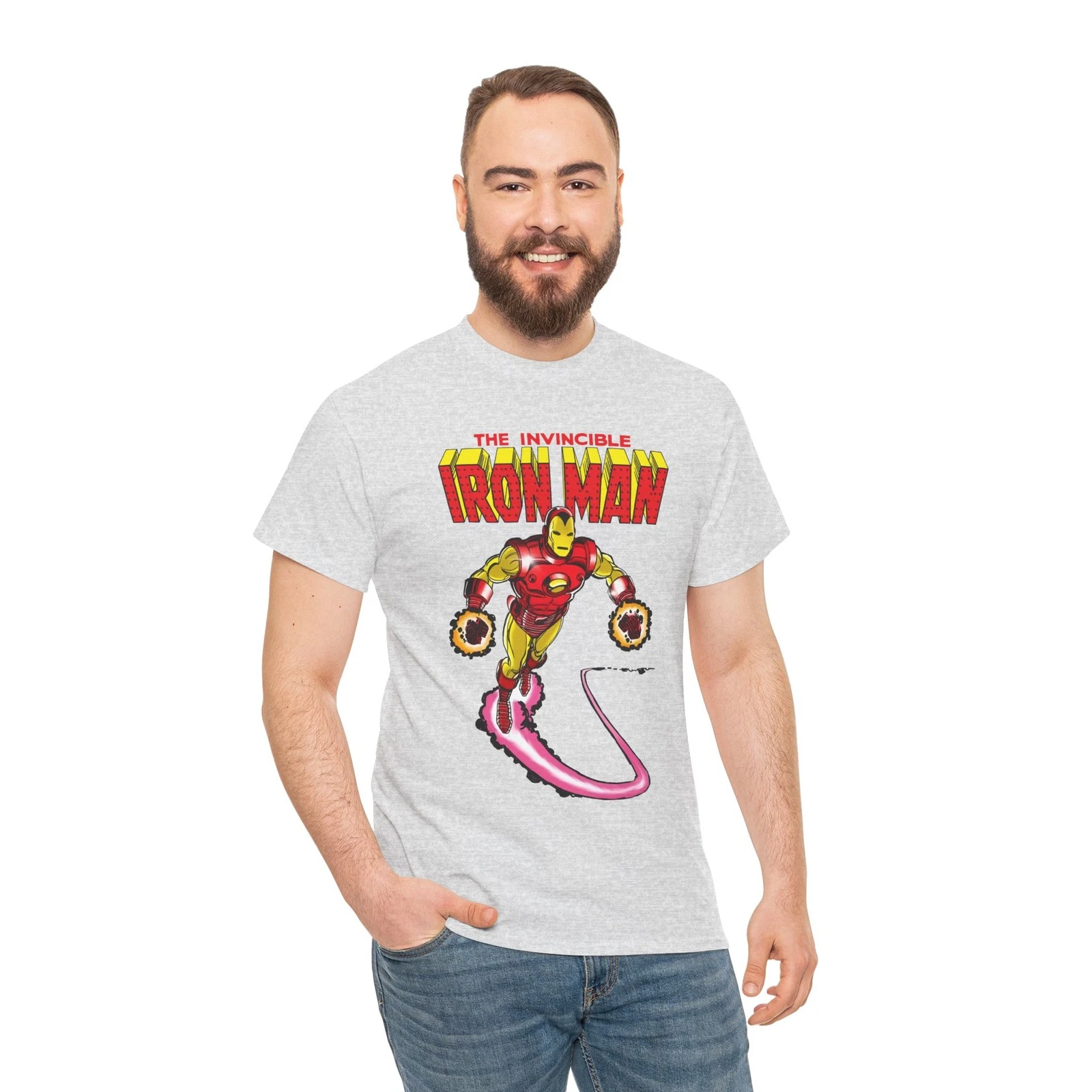 Iron Man T-Shirt - George Perez Art - Tony Stark - Marvel Comics - MCU