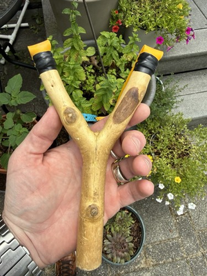 #ad 100% Natural Bart Simpson Sling shot $34.00