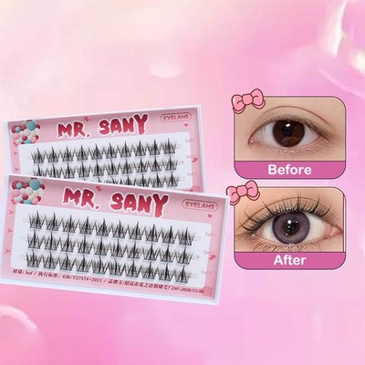 3 Row Eyelashes Cluster Lashes Lashes Soft Idol Lash Clusters Reusable Lashes