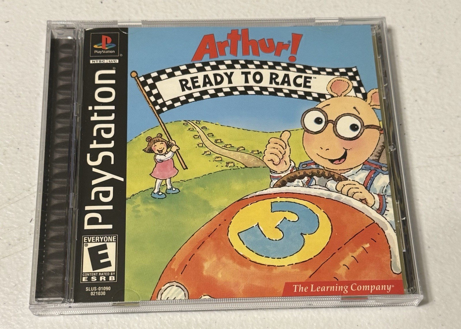 Arthur Ready to Race (Sony PlayStation 1, PS1, 2000) CIB, Complete w/Manual