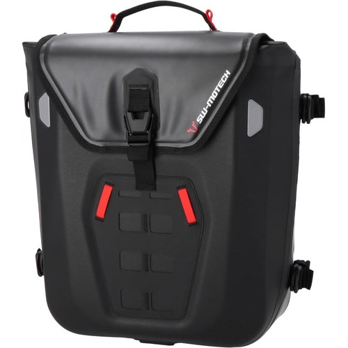 SW-Motech SysBag WP M Satteltasche – Wasserdicht, 17–23 Liter, Für Motorrad, Mit Innentasche & Gurten