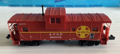 Caboose de visión extendida Atlas escala N Santa Fe ATSF 999539 CE-6 | Condition: Used