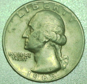1965 Washington Quarter No Mint Mark | eBay