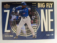 2001 Upper Deck Baseball BIG FLY ZONE Z4 Sammy Sosa, Chicago Cubs
