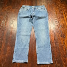 Fair Harbor Jeans Mens 32x30 Blue Slim Straight Stretch Organic Cotton Blend EUC