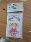 Vintage Cabbage Patch Kid 1980s sealed party invitations