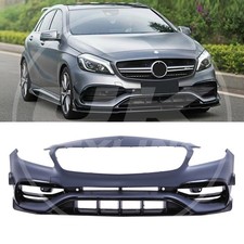 FRONT BUMPER A45 AMG STYLE PRIMER FINISH FOR MERCEDES A CLASS W176 13-18