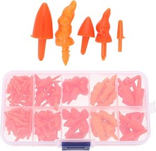 Fake Carrot Nose for Snowman, 160pcs Christmas Craft DIY Decor