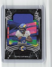 2021 Panini Black #F-TA Tutu Atwell Futuristic #/125