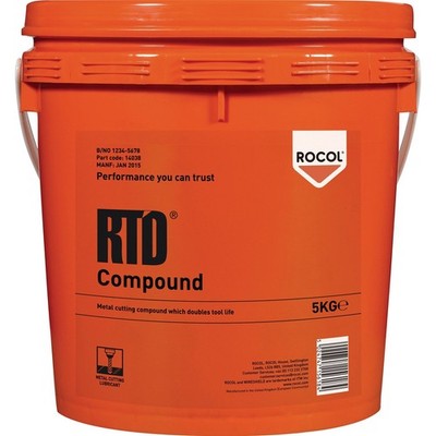 Gewindeschneidpaste RTD Compound 5kg Eimer ROCOL Schneidpaste Metallschneidpaste