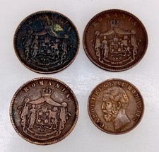Romania Copper Coins 1867 1885  - 96763
