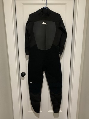 QuikSilver 3:2 Prologue Back Zip Wetsuit in Black - Men's XXXL | eBay