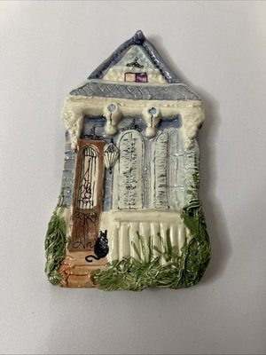#ad Louisiana Craftsmen “Shotgun” House Wall Plaque 1890’s A New Orleans Folk Ar $27.99