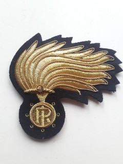 Fregio Fiamma CC oro Ufficiale o Maresciallo