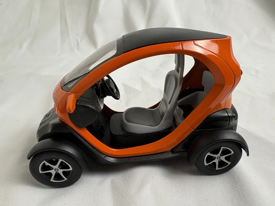 KINSFUN RENAULT TWIZY 1:18 SCALE ORANGE NEW NO BOX USA FREE SHIP - Image 3 of 4