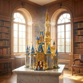 LEGO the disney castle 71040 4080 pieces retired huge 29in tall