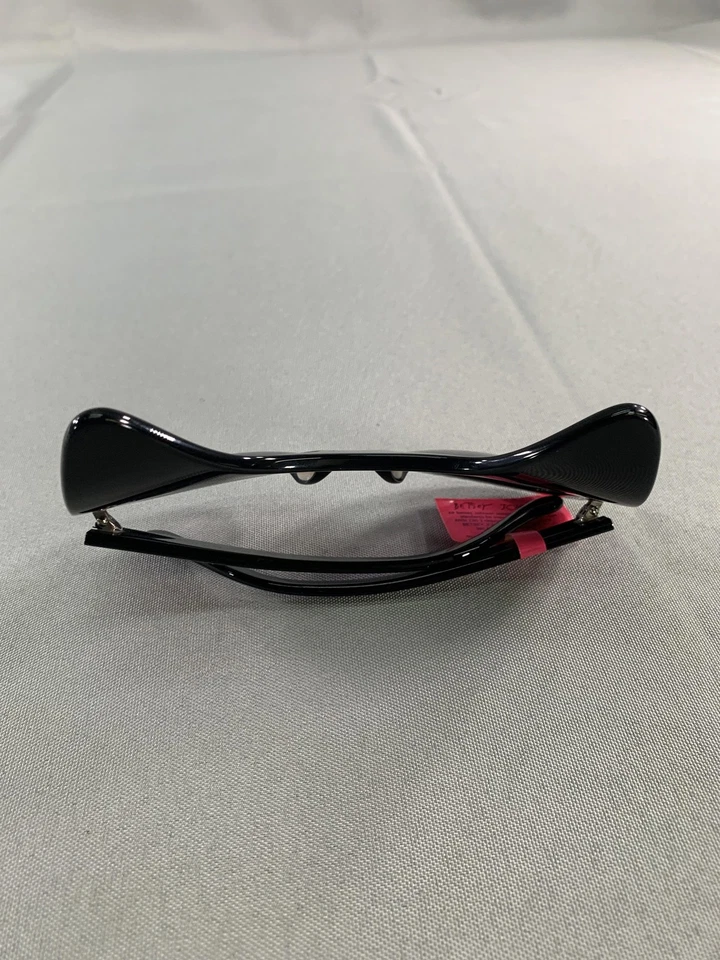 Betsey Johnson Sunglasses Womens Black Cat Eye Cat Ears Novelty Retro 100% UV - Image 3 of 4