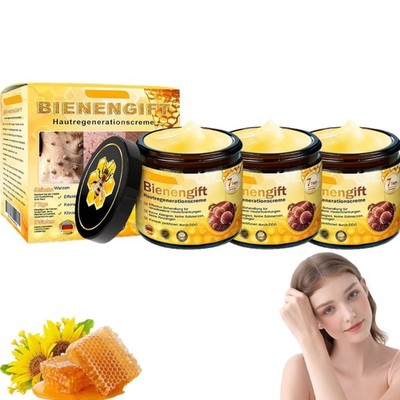 Bienengift Reparaturcreme 3x60ml - Natürliche Hautregeneration für jeden Hauttyp