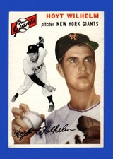1954 Topps Set-Break # 36 Hoyt Wilhelm VG-VGEX *GMCARDS*