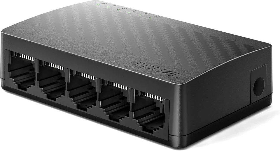 Commutateur Ethernet Tenda 5 Ports, 10/100/1000 Mbps, Design Compact et Efficace - Photo 3/4