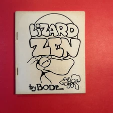 Lizard Zen underground/mini comix Vaughn Bode 1973 TKII First Printing