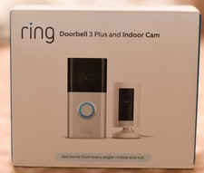 Ring Doorbell 3 Plus  Indoor Cam Bundle - Brand new, sealed