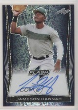 2018 Leaf Flash Blue 23/50 Jameson Hannah #BA-JH1 Auto 0w7