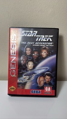 Star Trek The Next Generation Echoes From the Past Sega Genesis Game