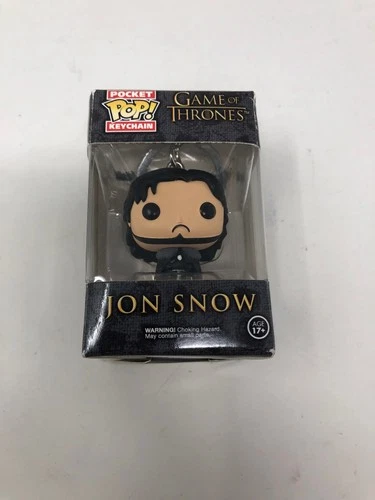 Funko Pocket POP! Television Game of Thrones Jon Snow Keychain DAMAGED BOX