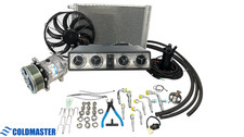 Ac Kit Universal Underdash Evaporator - 404 Premium Chrome Black Ac Qf - Pk8