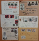 ITALY - POSTAL HISTORY - 6 ENVELOPES SHIPPED PER REGISTERED IN LIRE