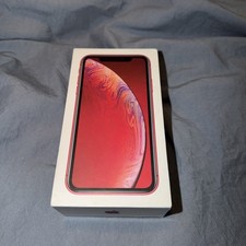 EMPTY BOX ONLY / NO PHONE GENUINE ORIGINAL APPLE IPHONE XR RED 64GB A1984