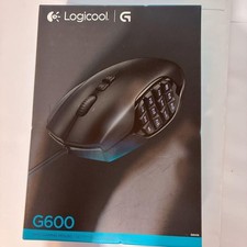 Mouse da gioco Logitech G600 nuovo mai aperto MMO RGB mouse cablato